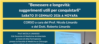 CORSO - Benessere e longevità: suggerimenti utili per conquistarli.