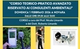 CORSO TEORICO-PRATICO AVANZATO PER CONSULENTI AMBIENTALI