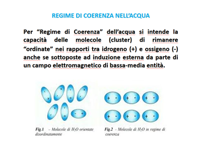 ACQUA ORDINATA IN REGIME DI COERENZA: fisica e biochimica per un approccio olistico a salute, benessere e longevità.