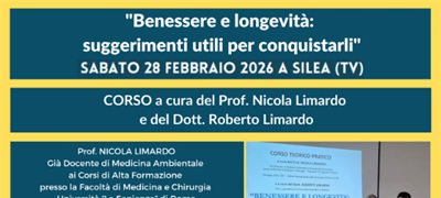 (Treviso) CORSO - Benessere e longevità: suggerimenti utili per conquistarli.