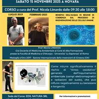 CORSO - Benessere e longevità: suggerimenti...